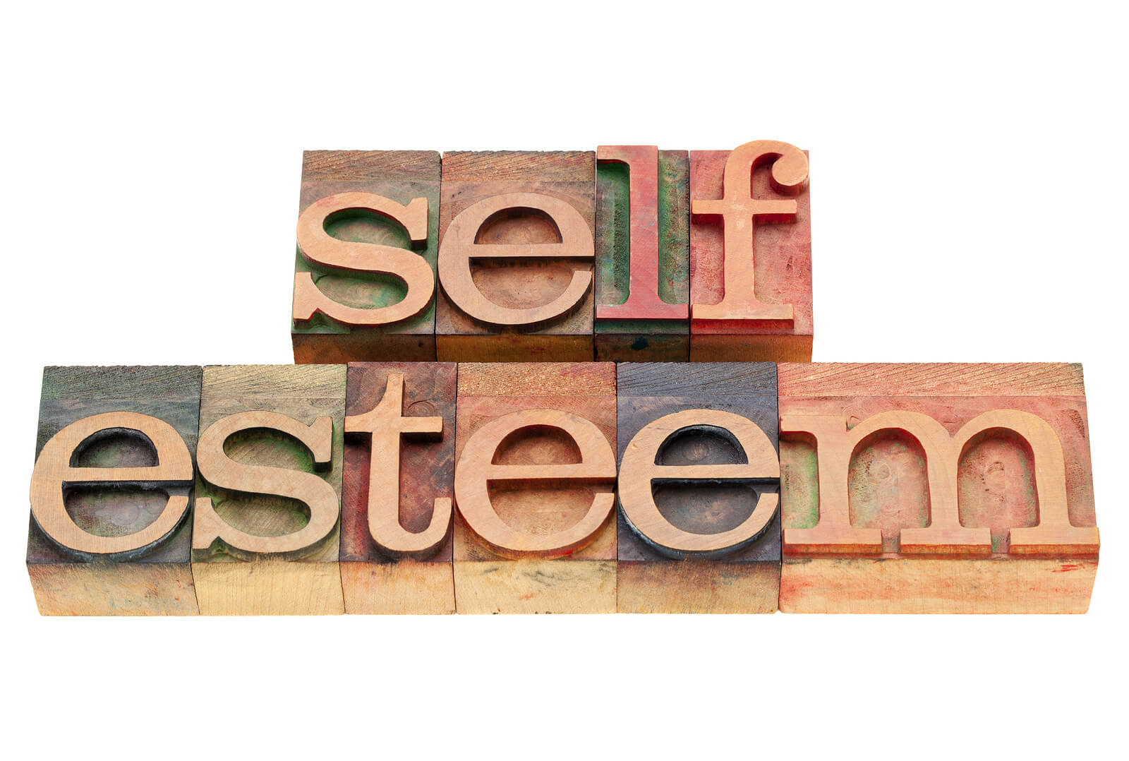 A close up of wooden block letters that say self esteem. Learn more about how a narcissism therapist in Richmond, VA can help with therapy for self esteem in Virginia. Search for therapy for children of narcissistic parents to learn more.