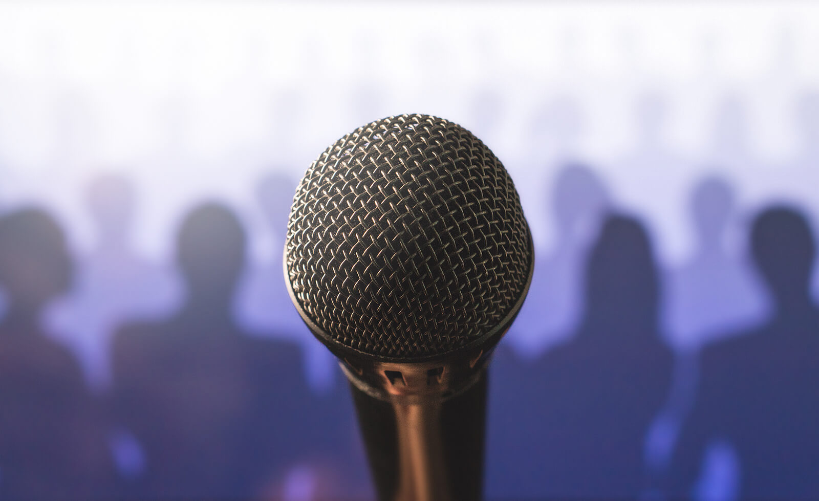 Close-up of a microphone on a stage. Is performance anxiety holding you back? An EMDR therapist in Powhatan, VA, uses equine-assisted therapy to help clients feel more at ease and confident in stressful situations. 